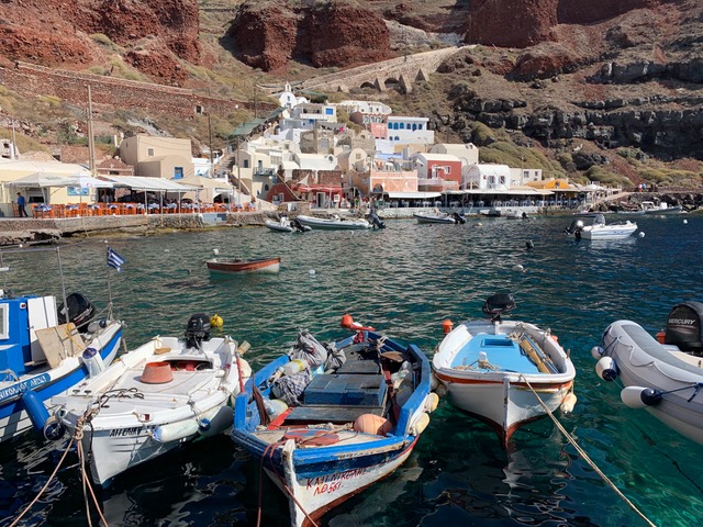 Touring Greece, Planning a trip to Greece, Fishing boats in Greece